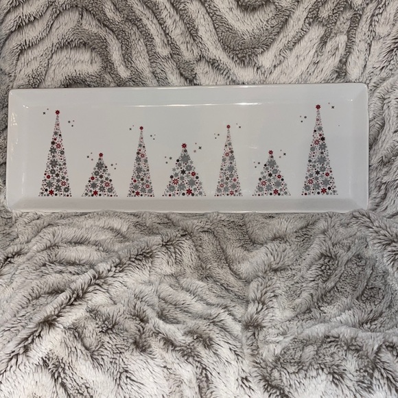Food Network Holiday serving rectangle serving platter/tray. NWT - Picture 3 of 6